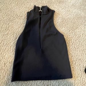 Sexy zip up tank. Size medium from mango. BRAND NEW.